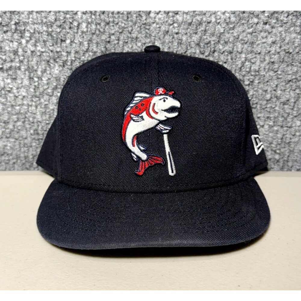 New Era Tacoma Rainiers 59Fifty MLB Cap Embroidered Logo Hat Navy Blue Sz 7 3/4